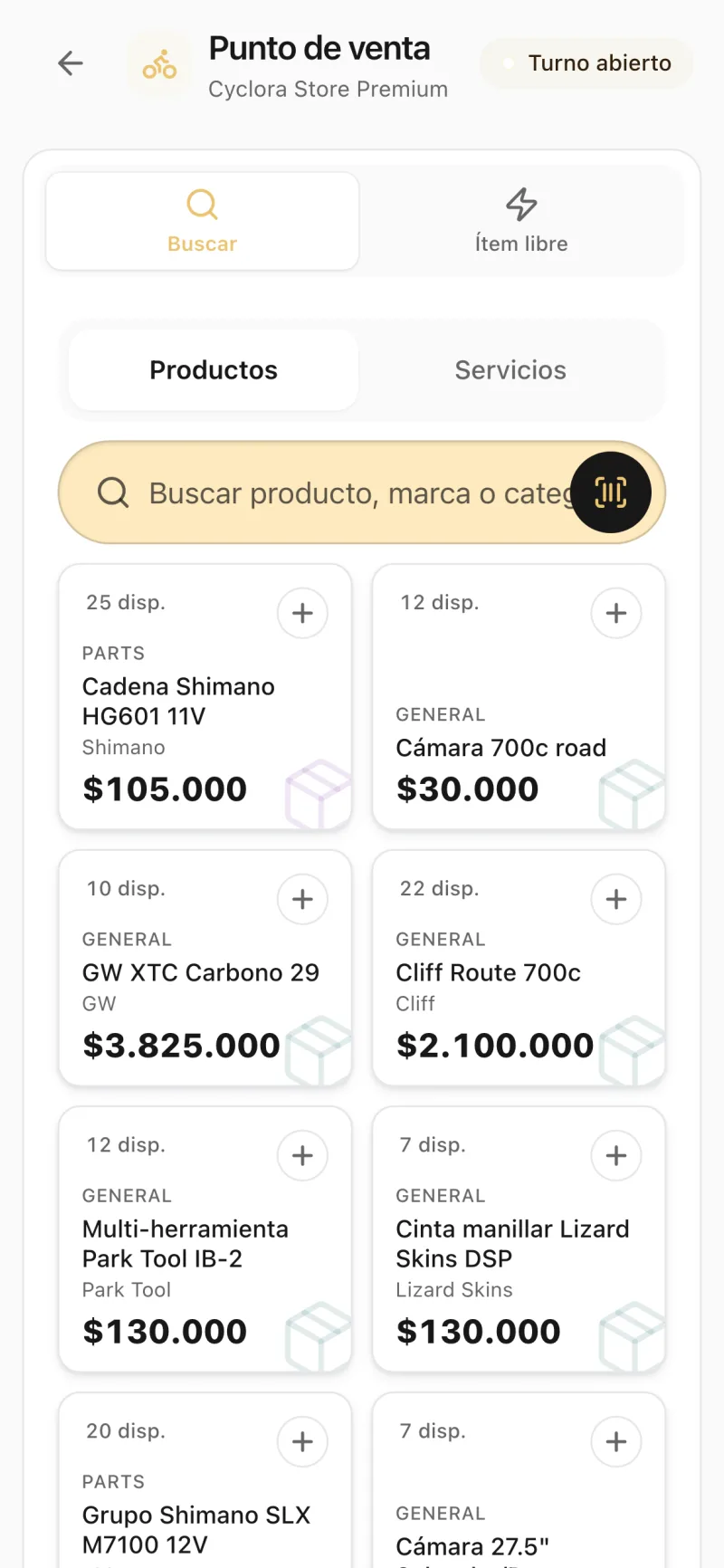 Sale and invoicing — POS