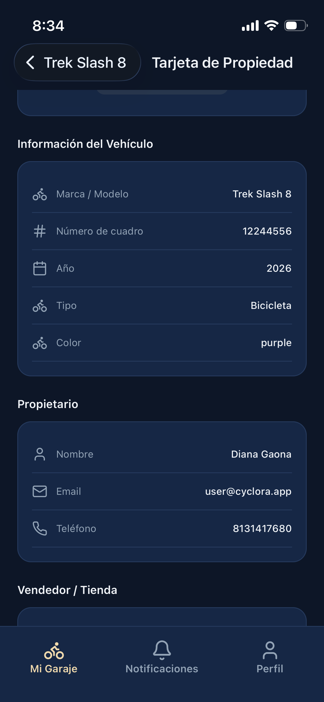 Tarjetas de Propiedad Digitales