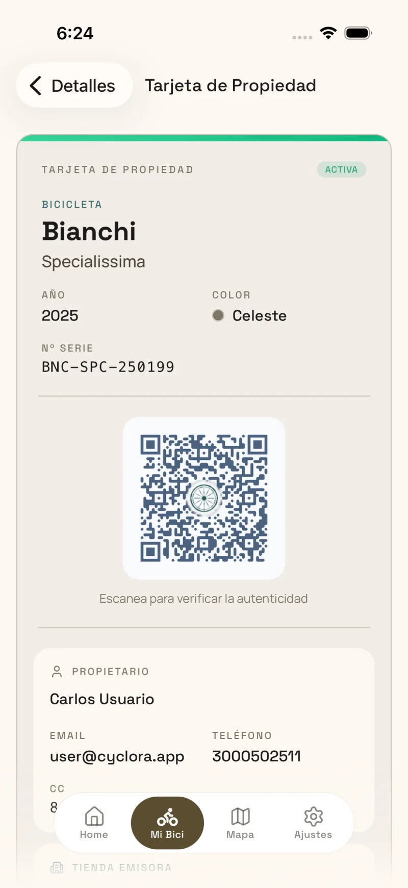 Digital Property Cards